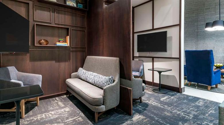 <b>Hyatt Place Provo Downtown Lobby</b>. Images powered by <a href="https://iceportal.shijigroup.com/" title="IcePortal" target="_blank">IcePortal</a>.