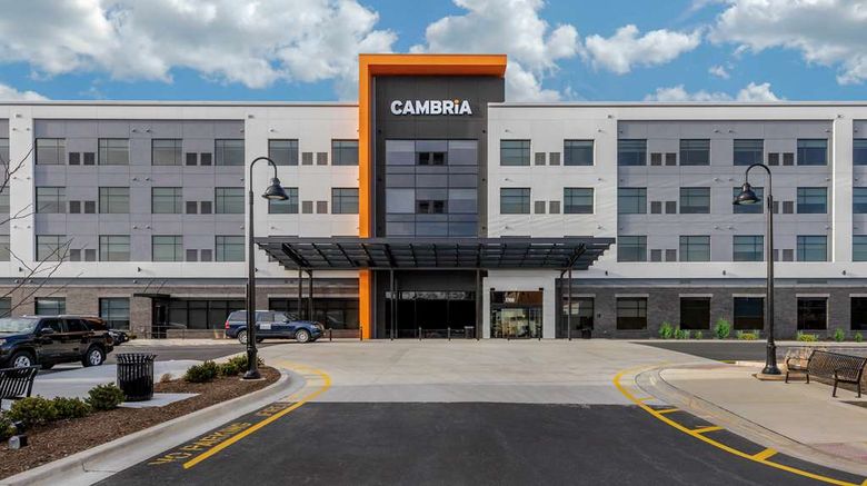 Cambria Hotel Arundel Mills BWI Airport Exterior. Images powered by <a href="https://iceportal.shijigroup.com" target="_blank" rel="noopener">Ice Portal</a>.