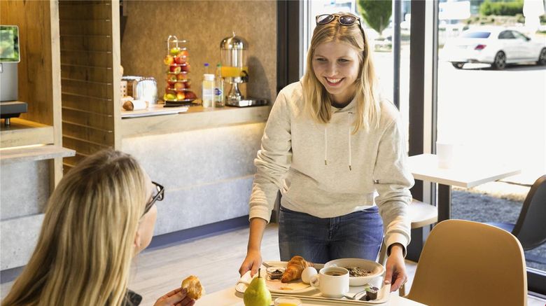 <b>Ibis Budget Fribourg Restaurant</b>. Images powered by <a href="https://iceportal.shijigroup.com/" title="IcePortal" target="_blank">IcePortal</a>.