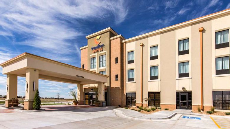 <b>Comfort Suites Liberal North Exterior</b>. Images powered by <a href="https://iceportal.shijigroup.com/" title="IcePortal" target="_blank">IcePortal</a>.