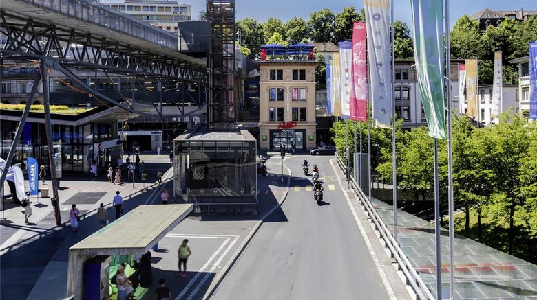 ibis Styles Lausanne Center MadHouse Exterior. Images powered by <a href="https://iceportal.shijigroup.com" target="_blank" rel="noopener">Ice Portal</a>.