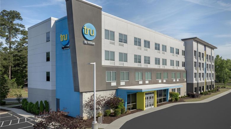 Tru by Hilton Fayetteville I-95 Exterior. Images powered by <a href="https://iceportal.shijigroup.com" target="_blank" rel="noopener">Ice Portal</a>.