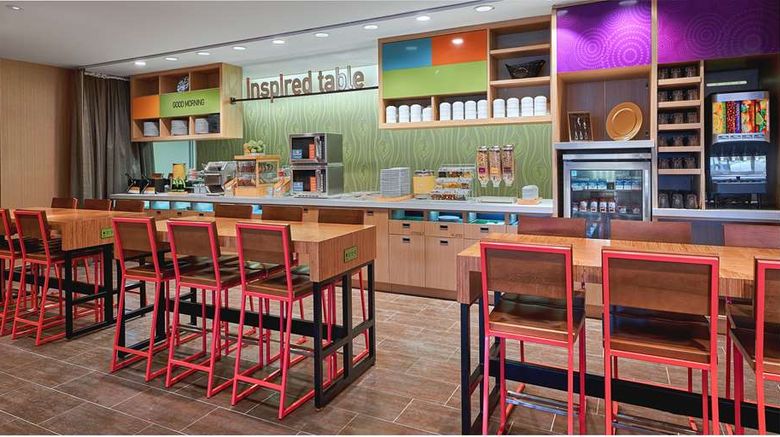 <b>Home2 Suites Ocean City Bayside Restaurant</b>. Images powered by <a href="https://iceportal.shijigroup.com/" title="IcePortal" target="_blank">IcePortal</a>.