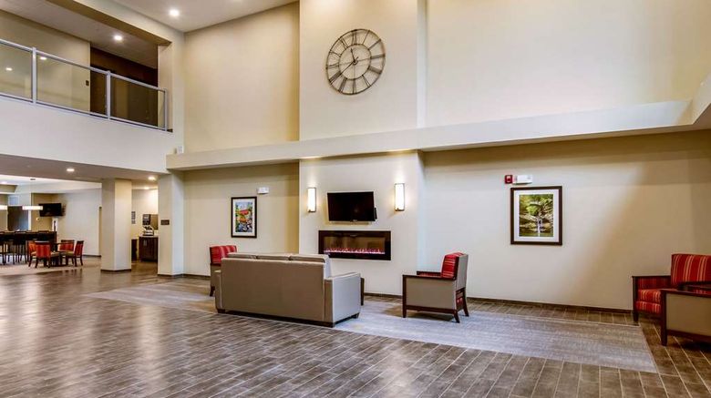 <b>Comfort Suites Wooster Near University Campus Lobby</b>. Images powered by <a href="https://iceportal.shijigroup.com/" title="IcePortal" target="_blank">IcePortal</a>.