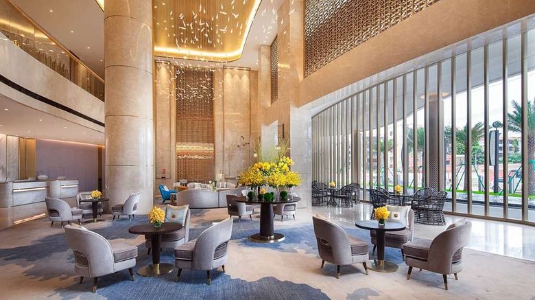 <b>Ramada Plaza by Wyndham Fuxian Lake Lobby</b>. Images powered by <a href="https://iceportal.shijigroup.com/" title="IcePortal" target="_blank">IcePortal</a>.