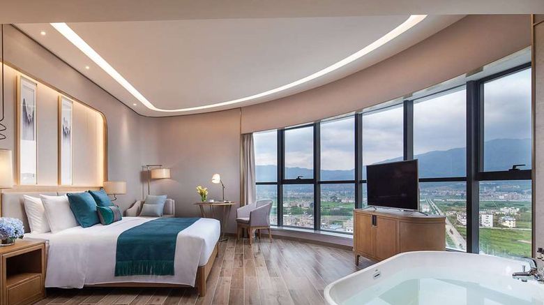 <b>Ramada Plaza by Wyndham Fuxian Lake Room</b>. Images powered by <a href="https://iceportal.shijigroup.com/" title="IcePortal" target="_blank">IcePortal</a>.