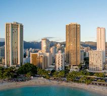 Aston Waikiki Beach Tower Exterior