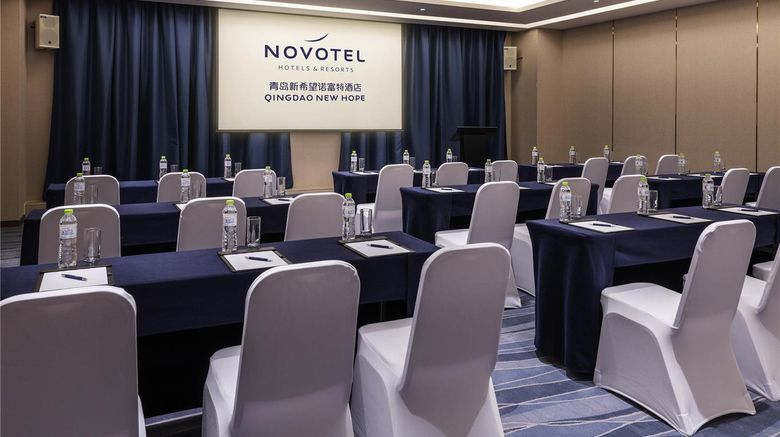 <b>Novotel Qingdao New Hope Meeting</b>. Images powered by <a href="https://iceportal.shijigroup.com/" title="IcePortal" target="_blank">IcePortal</a>.