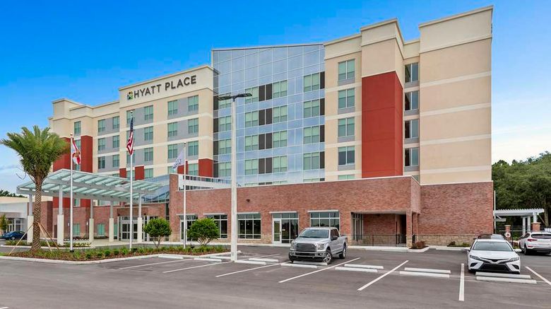 <b>Hyatt Place Tampa/Wesley Chapel Exterior</b>. Images powered by <a href="https://iceportal.shijigroup.com/" title="IcePortal" target="_blank">IcePortal</a>.