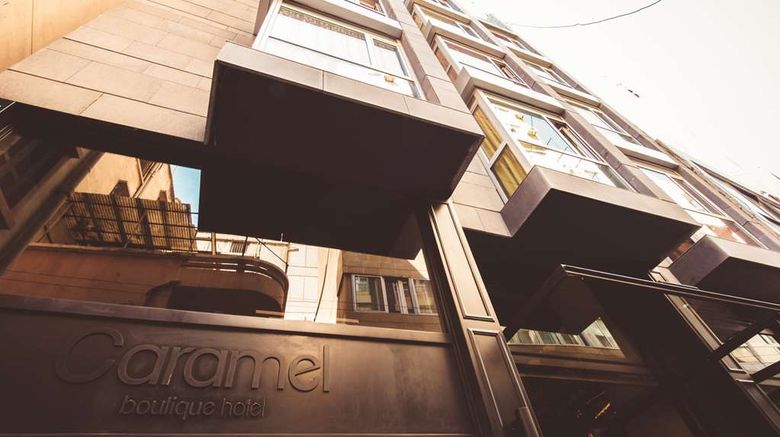 <b>Caramel Boutique Hotel Exterior</b>. Images powered by <a href="https://iceportal.shijigroup.com/" title="IcePortal" target="_blank">IcePortal</a>.