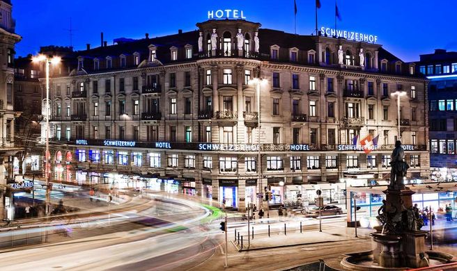 Hotel Schweizerhof Zurich Exterior