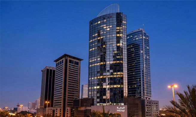 Media One Hotel Dubai Exterior