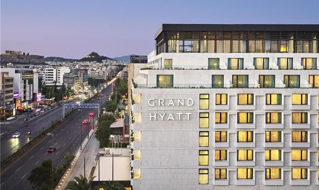 Grand Hyatt Athens Exterior
