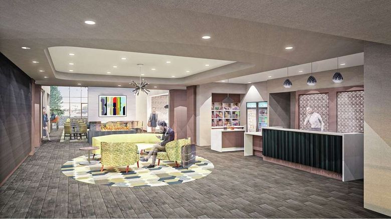<b>Homewood Suites by Hilton Edina Lobby</b>. Images powered by <a href="https://iceportal.shijigroup.com/" title="IcePortal" target="_blank">IcePortal</a>.