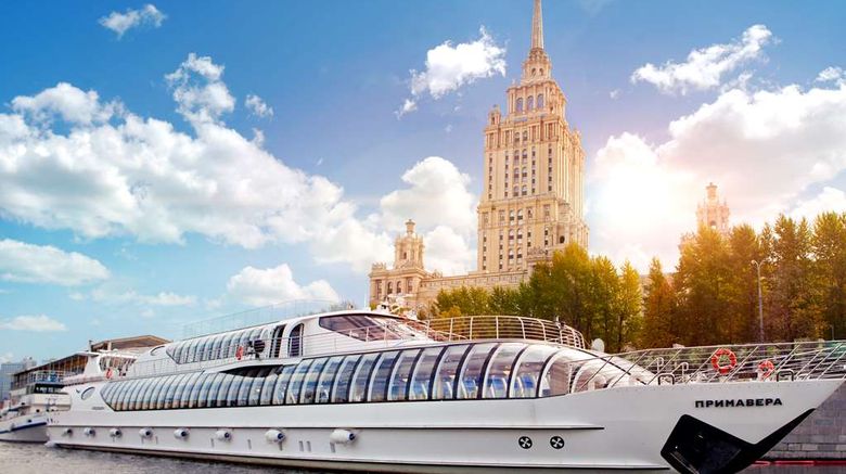 <b>Radisson Collection Hotel, Moscow Exterior</b>. Images powered by <a href="https://iceportal.shijigroup.com/" title="IcePortal" target="_blank">IcePortal</a>.