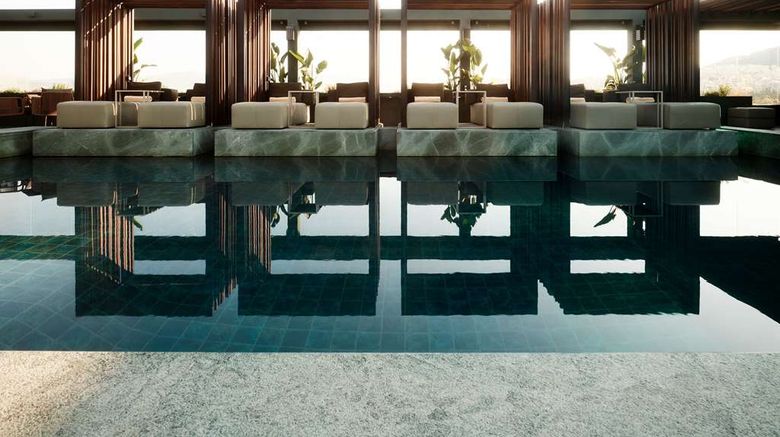 <b>Radisson Blu Park Hotel Athens Pool</b>. Images powered by <a href="https://iceportal.shijigroup.com/" title="IcePortal" target="_blank">IcePortal</a>.