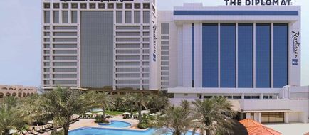 The Diplomat Radisson Blu Hotel Exterior