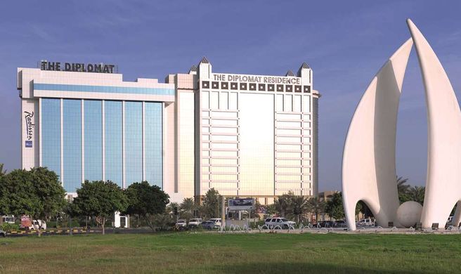The Diplomat Radisson Blu Hotel Exterior