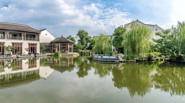 <b>Radisson Blu Resort Wetland Park Wuxi Exterior</b>. Images powered by <a href="https://iceportal.shijigroup.com/" title="IcePortal" target="_blank">IcePortal</a>.