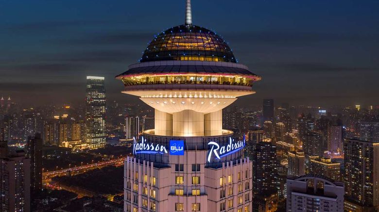<b>Radisson Blu Hotel Shanghai New World Exterior</b>. Images powered by <a href="https://iceportal.shijigroup.com/" title="IcePortal" target="_blank">IcePortal</a>.