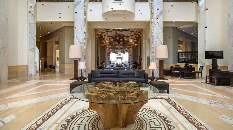 <b>Radisson Blu Palace Resort & Thalasso Lobby</b>. Images powered by <a href="https://iceportal.shijigroup.com/" title="IcePortal" target="_blank">IcePortal</a>.
