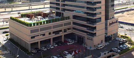 The Radisson Blu Residence, Dubai Marina Exterior