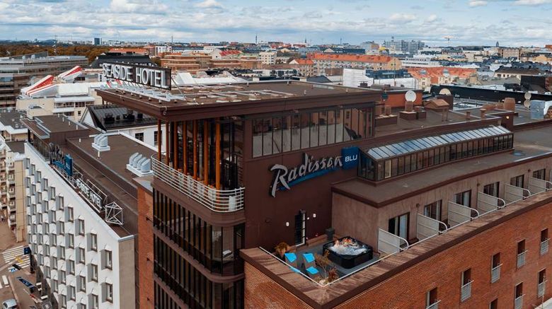 <b>Radisson Blu Seaside Hotel Exterior</b>. Images powered by <a href="https://iceportal.shijigroup.com/" title="IcePortal" target="_blank">IcePortal</a>.
