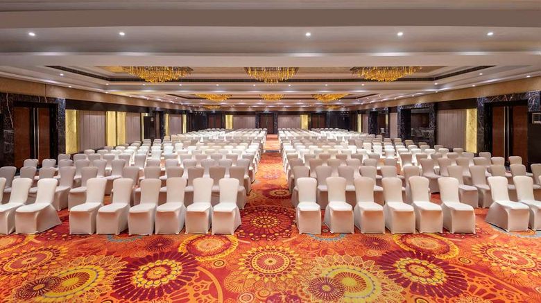 <b>Radisson Blu Kaushambi Delhi NCR Ballroom</b>. Images powered by <a href="https://iceportal.shijigroup.com/" title="IcePortal" target="_blank">IcePortal</a>.