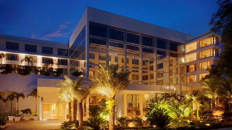 <b>Radisson Blu Plaza Hotel Banjara Hills Exterior</b>. Images powered by <a href="https://iceportal.shijigroup.com/" title="IcePortal" target="_blank">IcePortal</a>.