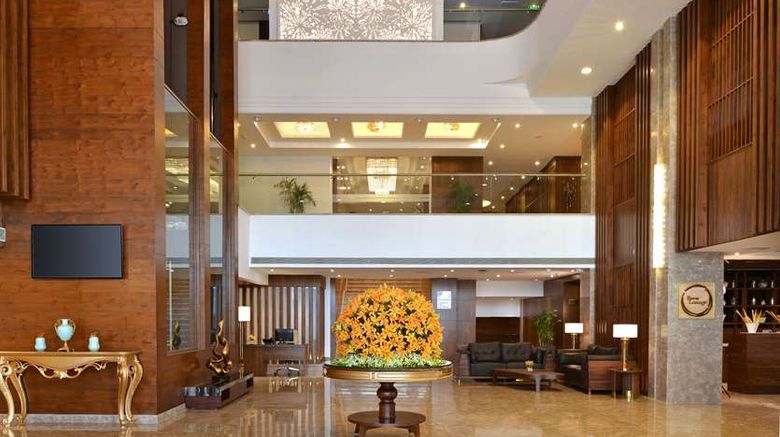 <b>Radisson Chandigarh Zirakpur Lobby</b>. Images powered by <a href="https://iceportal.shijigroup.com/" title="IcePortal" target="_blank">IcePortal</a>.