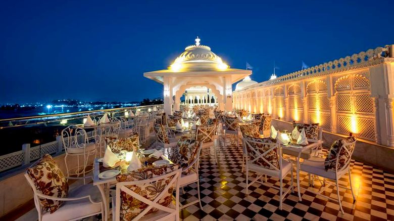 <b>Radisson Blu Udaipur Palace Resort & Spa Restaurant</b>. Images powered by <a href=https://www.travelagewest.com/Hotels/Udaipur-India/