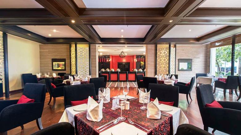 <b>Radisson Blu Udaipur Palace Resort & Spa Restaurant</b>. Images powered by <a href=https://www.travelagewest.com/Hotels/Udaipur-India/