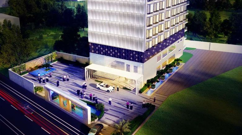 Radisson Lucknow City Center Exterior. Images powered by <a href="https://iceportal.shijigroup.com" target="_blank" rel="noopener">Ice Portal</a>.