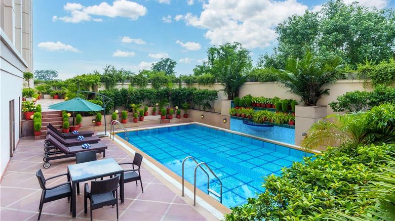 <b>Radisson Hotel Varanasi Pool</b>. Images powered by <a href="https://iceportal.shijigroup.com/" title="IcePortal" target="_blank">IcePortal</a>.