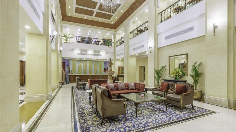 <b>Radisson Hotel Varanasi Lobby</b>. Images powered by <a href="https://iceportal.shijigroup.com/" title="IcePortal" target="_blank">IcePortal</a>.