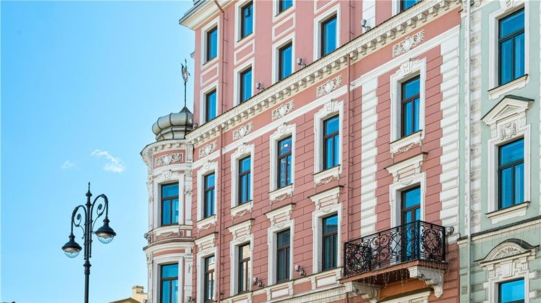 <b>Radisson Sonya Hotel St Petersburg Exterior</b>. Images powered by <a href="https://iceportal.shijigroup.com/" title="IcePortal" target="_blank">IcePortal</a>.