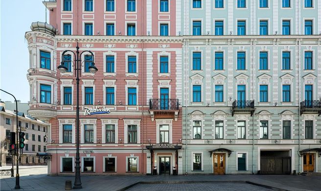 Radisson Sonya Hotel St Petersburg Exterior