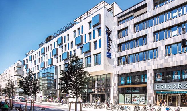 Radisson Blu Hotel Mannheim Exterior