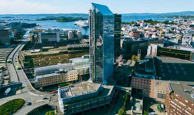 Radisson Blu Plaza Hotel Oslo Exterior