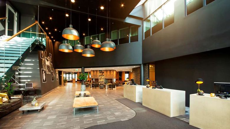 <b>Radisson Blu Hotel Nydalen Lobby</b>. Images powered by <a href="https://iceportal.shijigroup.com/" title="IcePortal" target="_blank">IcePortal</a>.