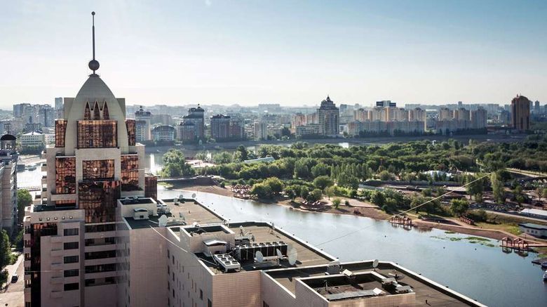 <b>Radisson Hotel, Astana Exterior</b>. Images powered by <a href="https://iceportal.shijigroup.com/" title="IcePortal" target="_blank">IcePortal</a>.