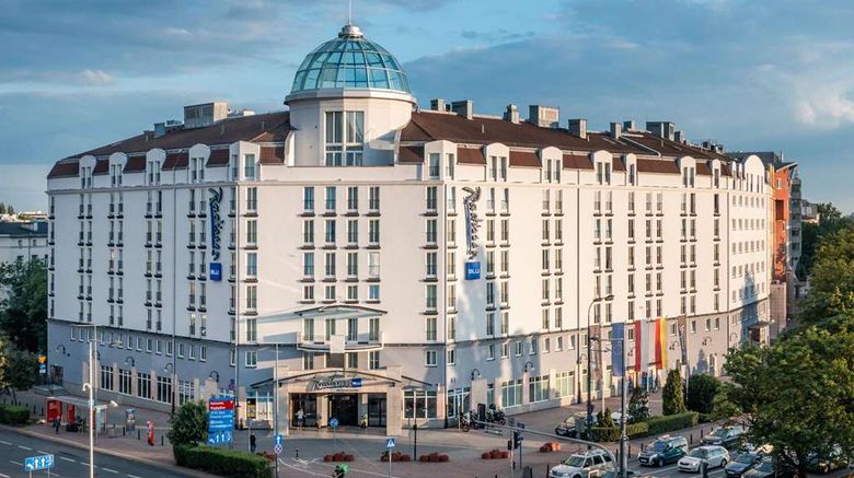 <b>Radisson Blu Sobieski Hotel Exterior</b>. Images powered by <a href="https://iceportal.shijigroup.com/" title="IcePortal" target="_blank">IcePortal</a>.
