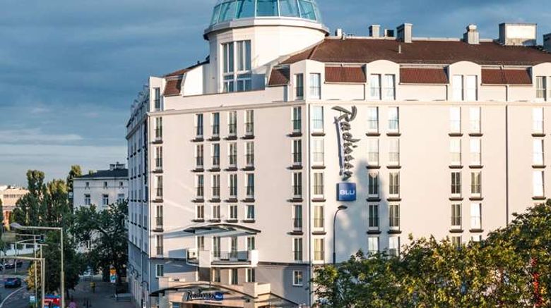 <b>Radisson Blu Sobieski Hotel Exterior</b>. Images powered by <a href="https://iceportal.shijigroup.com/" title="IcePortal" target="_blank">IcePortal</a>.