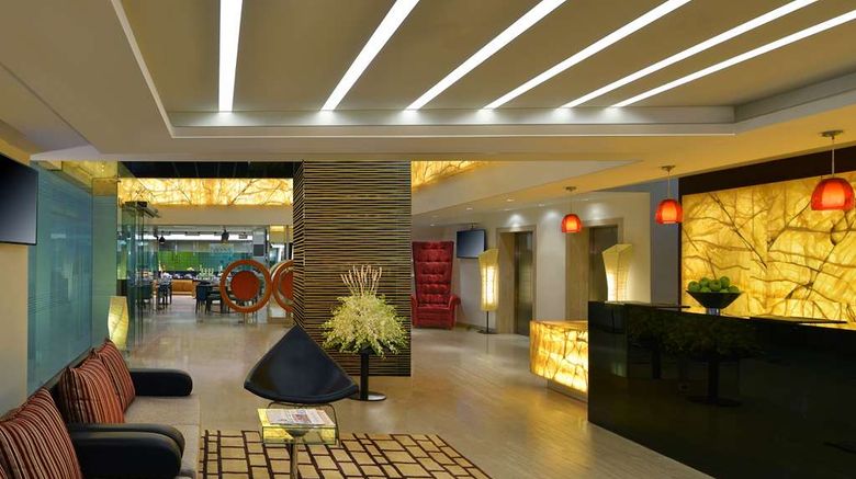 <b>Country Inn & Suites Bengaluru Hebbal Lobby</b>. Images powered by <a href="https://iceportal.shijigroup.com/" title="IcePortal" target="_blank">IcePortal</a>.