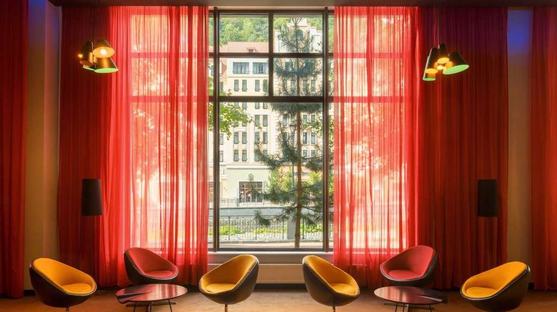 <b>Park Inn by Radisson Rosa Khutor Lobby</b>. Images powered by <a href="https://iceportal.shijigroup.com/" title="IcePortal" target="_blank">IcePortal</a>.