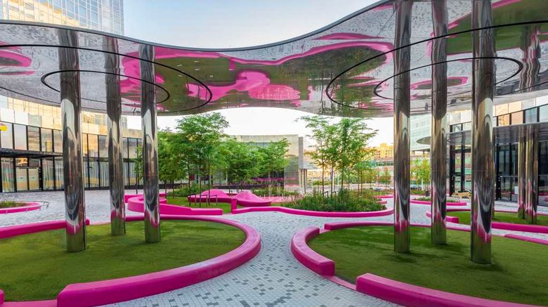 <b>Park Inn by Radisson Amsterdam City West Exterior</b>. Images powered by <a href="https://iceportal.shijigroup.com/" title="IcePortal" target="_blank">IcePortal</a>.