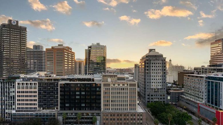 <b>Radisson Hotel Cape Town Foreshore Exterior</b>. Images powered by <a href="https://iceportal.shijigroup.com/" title="IcePortal" target="_blank">IcePortal</a>.