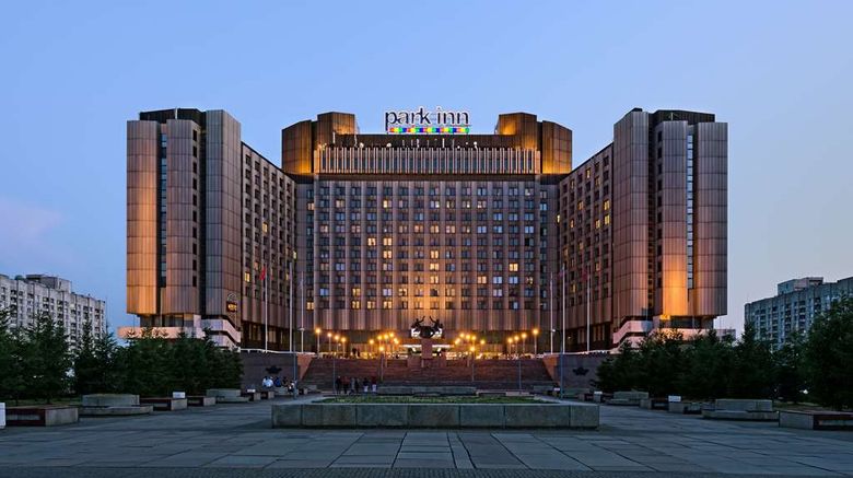 Cosmos Saint-Petersburg Pribaltiyskaya Hotel Exterior. Images powered by <a href="https://iceportal.shijigroup.com" target="_blank" rel="noopener">Ice Portal</a>.