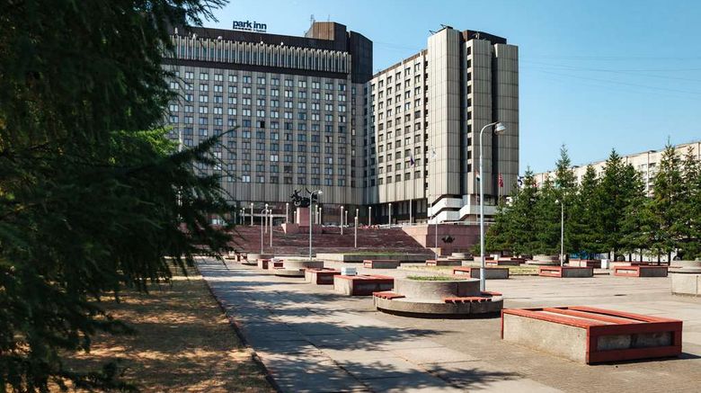<b>Cosmos Saint-Petersburg Pribaltiyskaya Hotel Exterior</b>. Images powered by <a href="https://iceportal.shijigroup.com/" title="IcePortal" target="_blank">IcePortal</a>.