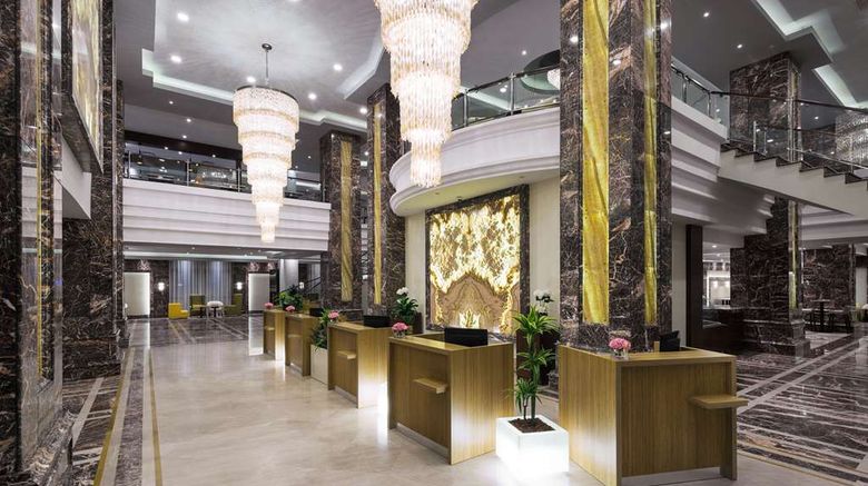 <b>Park Inn By Radisson Makkah Al Naseem Lobby</b>. Images powered by <a href="https://iceportal.shijigroup.com/" title="IcePortal" target="_blank">IcePortal</a>.